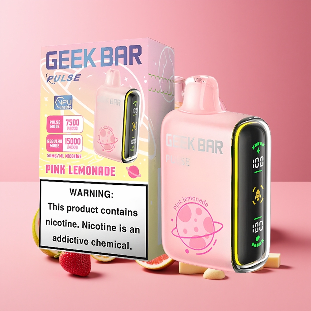 GEEK BAR Pulse 15000 Puffs 16ML 5 Nic USB-C Airflow Disposable Vape Planet Edition