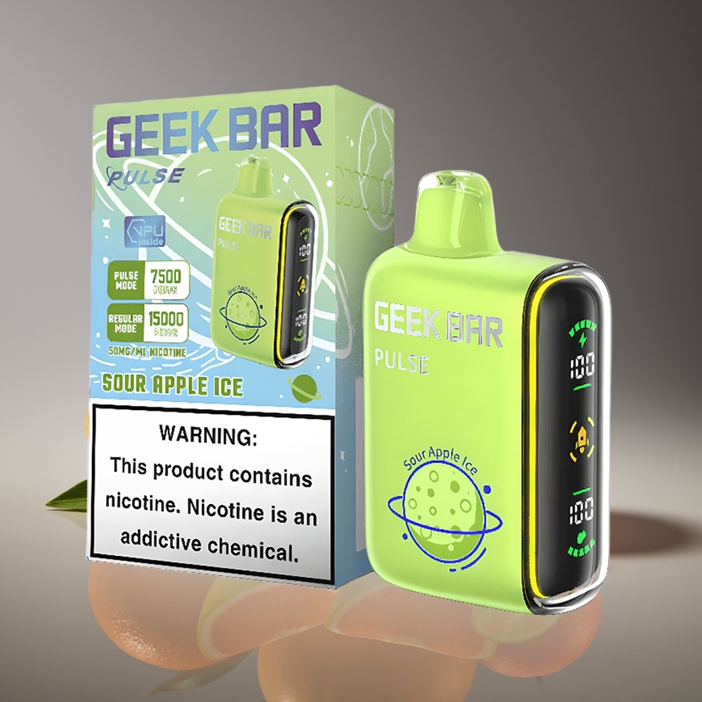 GEEK BAR Pulse 15000 Puffs 16ML 5 Nic USB-C Airflow Disposable Vape Planet Edition