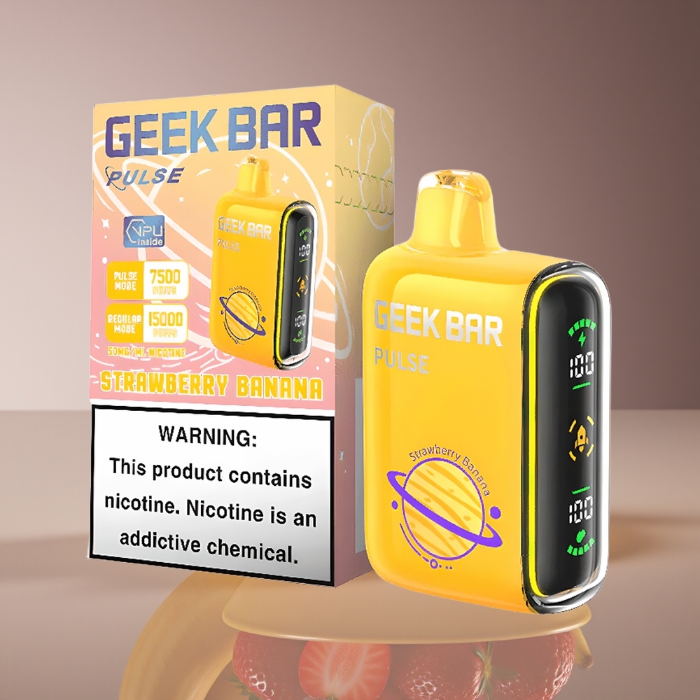 GEEK BAR Pulse 15000 Puffs 16ML 5 Nic USB-C Airflow Disposable Vape Planet Edition