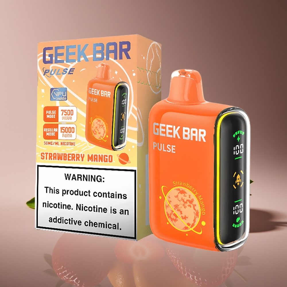 GEEK BAR Pulse 15000 Puffs 16ML 5 Nic USB-C Airflow Disposable Vape Planet Edition