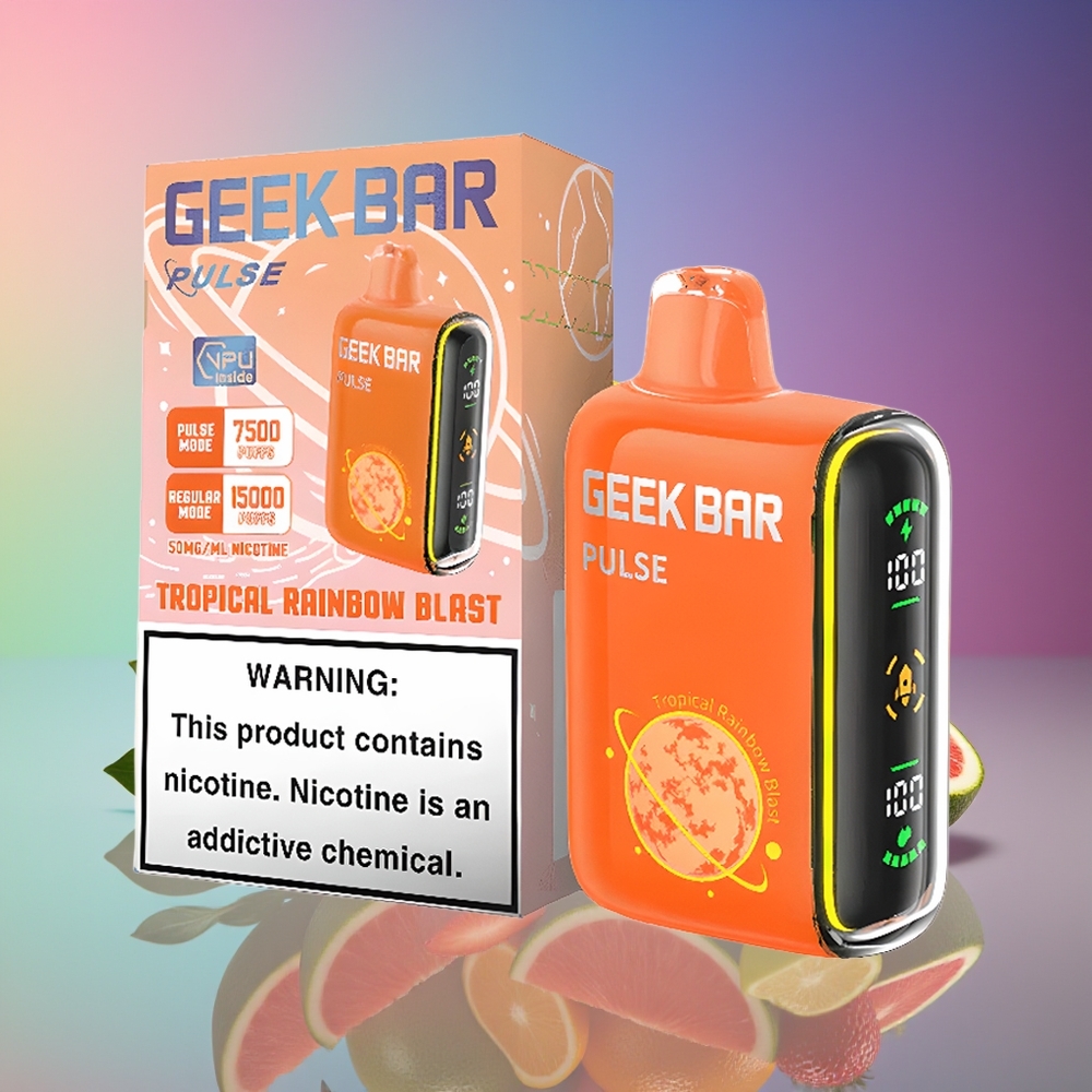 GEEK BAR Pulse 15000 Puffs 16ML 5 Nic USB-C Airflow Disposable Vape Planet Edition