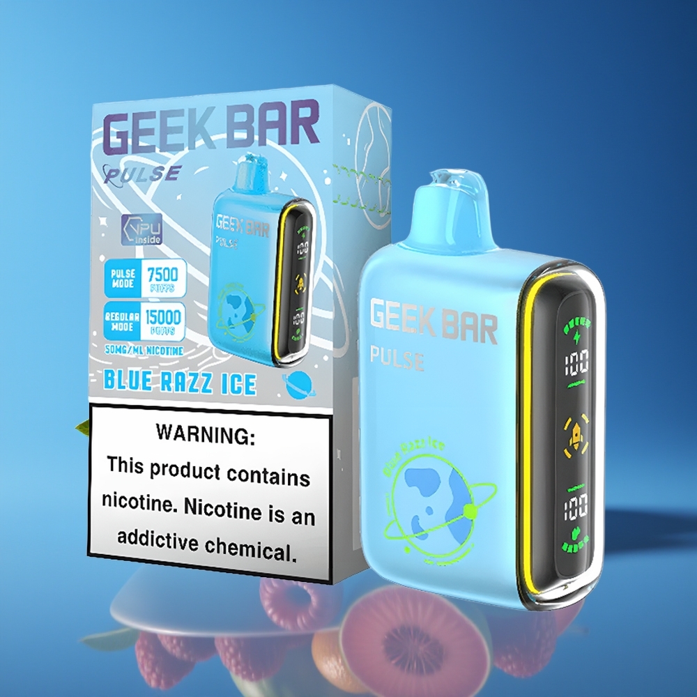 GEEK BAR Pulse 15000 Puffs 16ML 5 Nic USB-C Airflow Disposable Vape Planet Edition