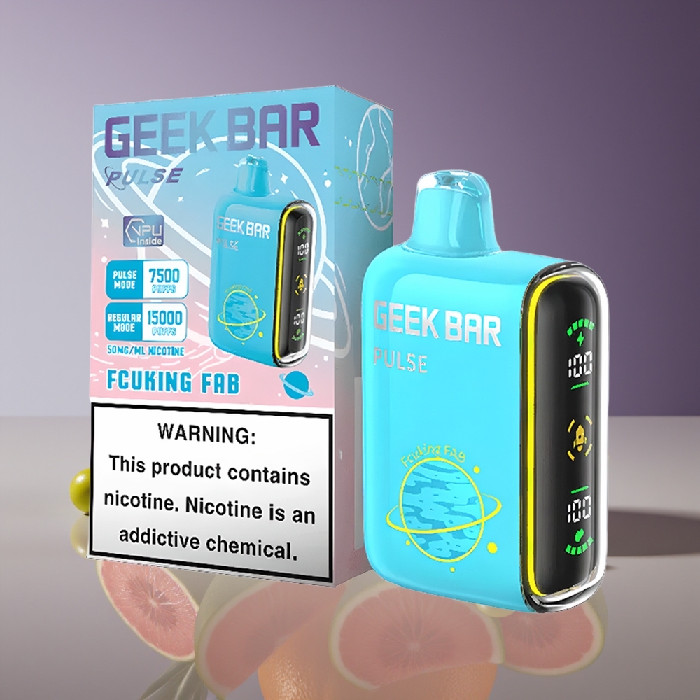 GEEK BAR Pulse 15000 Puffs 16ML 5 Nic USB-C Airflow Disposable Vape Planet Edition