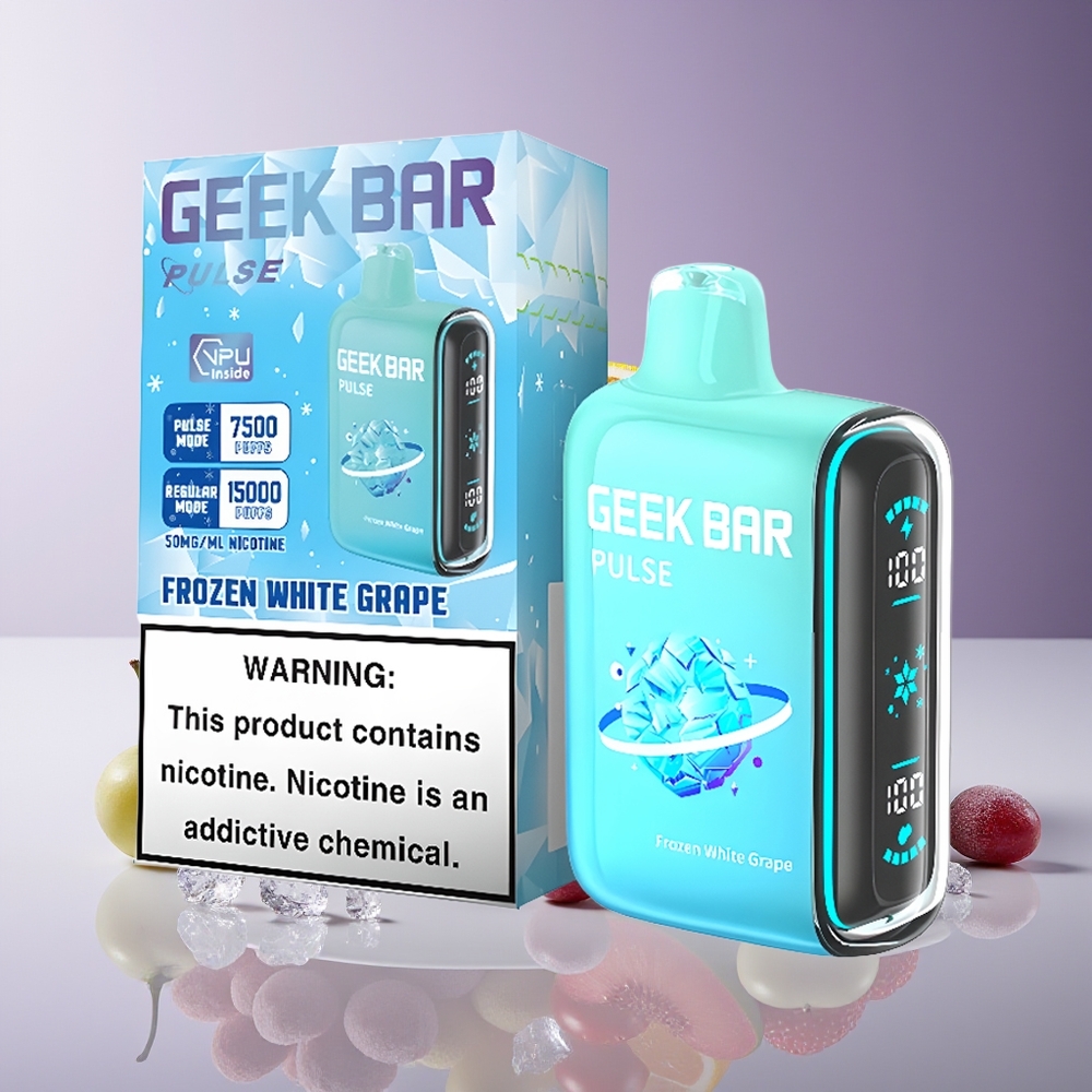 GEEK BAR Pulse 15000 Puffs 16ML 5 Nicotine USB-C Frozen Disposable Vape