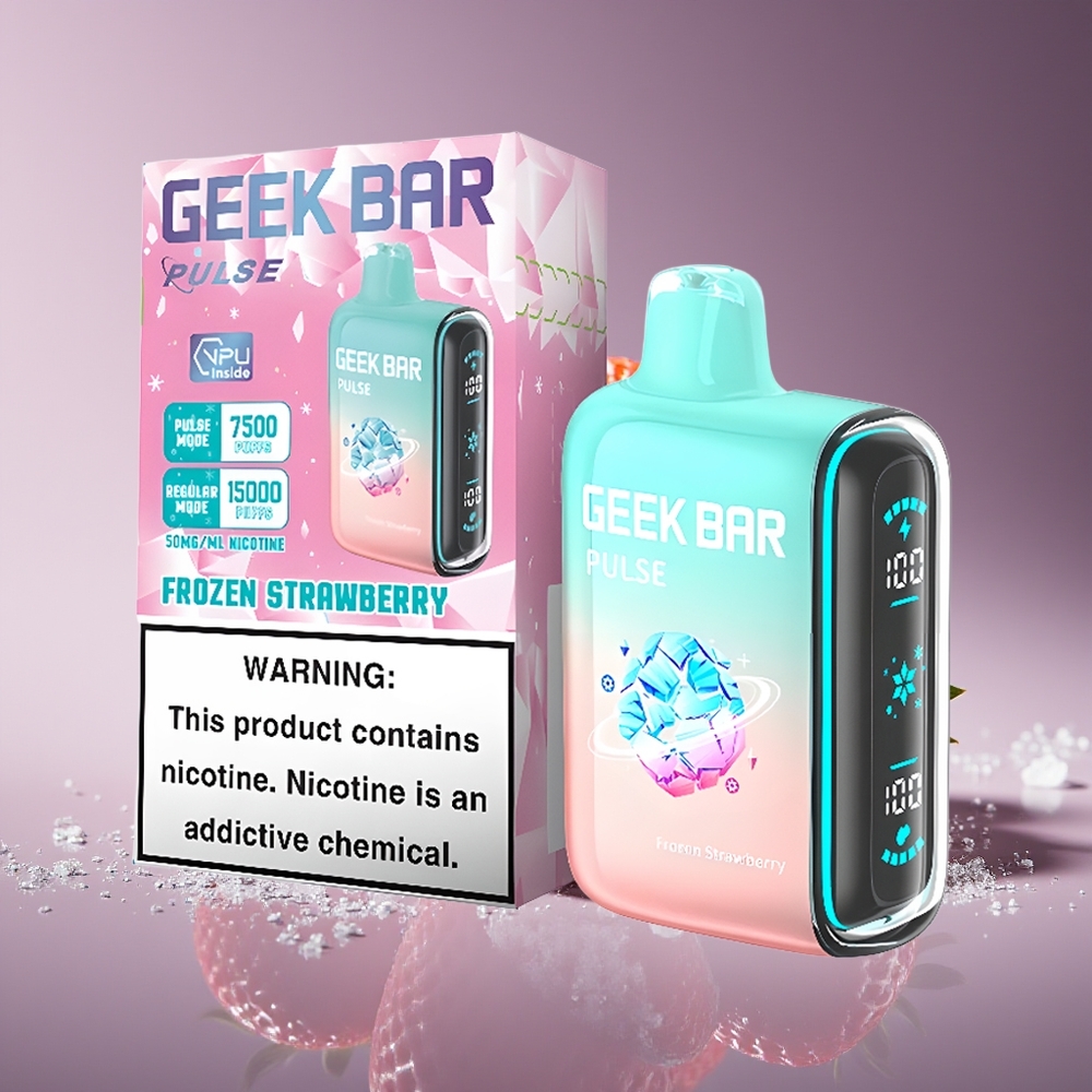 GEEK BAR Pulse 15000 Puffs 16ML 5 Nicotine USB-C Frozen Disposable Vape