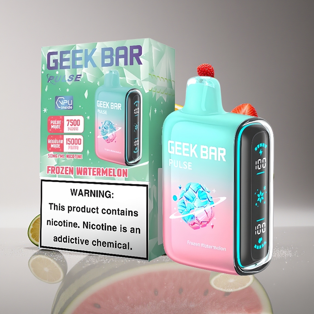 GEEK BAR Pulse 15000 Puffs 16ML 5 Nicotine USB-C Frozen Disposable Vape