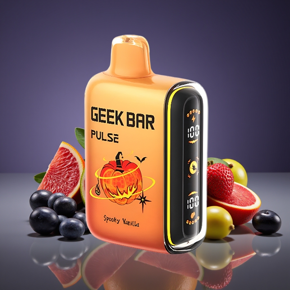 GEEK BAR Pulse 15000 Puffs 16ML 5 Nicotine USB-C Halloween Edition Disposable Vape
