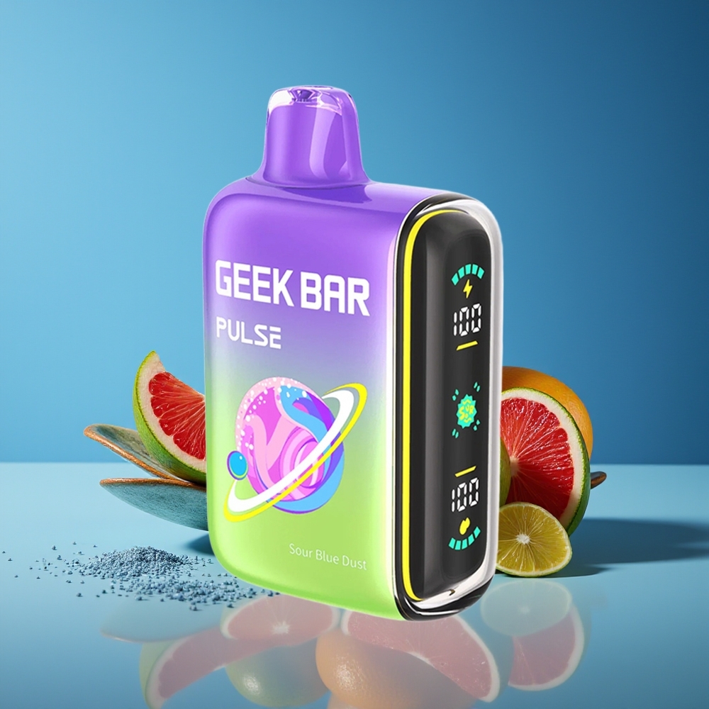 GEEK BAR Pulse 15000 Puffs 16ML 5 Nicotine USB-C Sour Disposable Vape