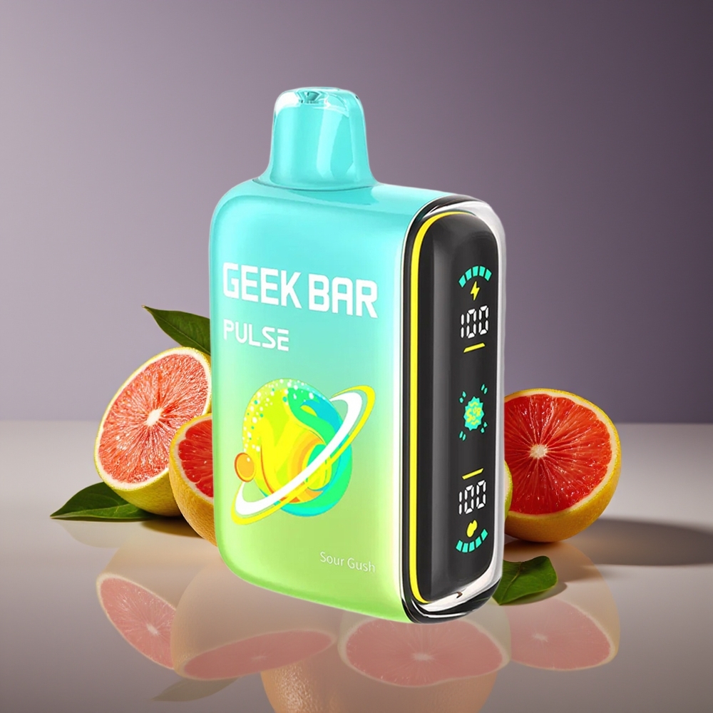 GEEK BAR Pulse 15000 Puffs 16ML 5 Nicotine USB-C Sour Disposable Vape