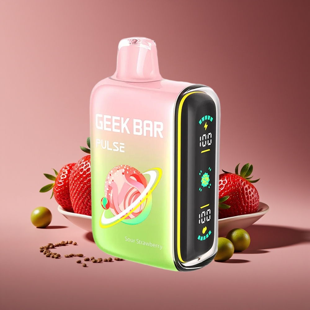 GEEK BAR Pulse 15000 Puffs 16ML 5 Nicotine USB-C Sour Disposable Vape