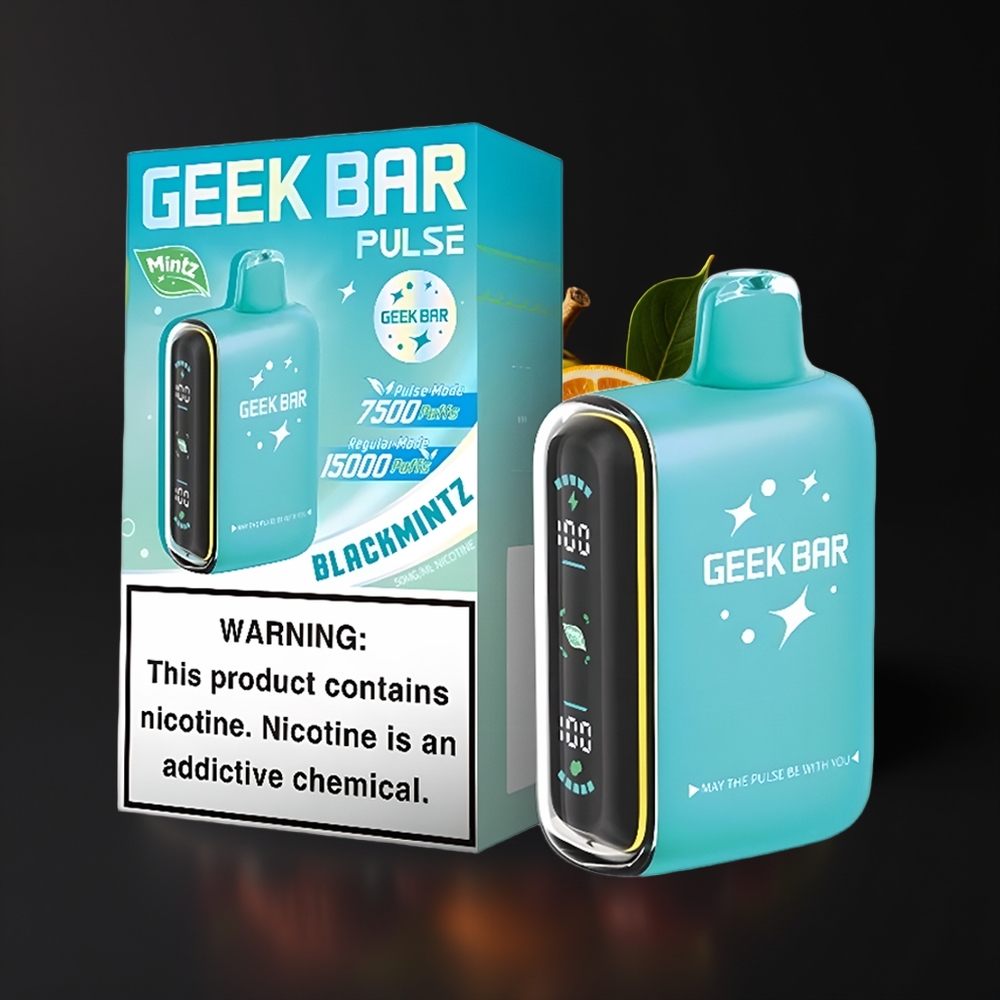 GEEK BAR Pulse 15000 Puffs 16ML 5 USB-C Mintz Edition Disposable Vape