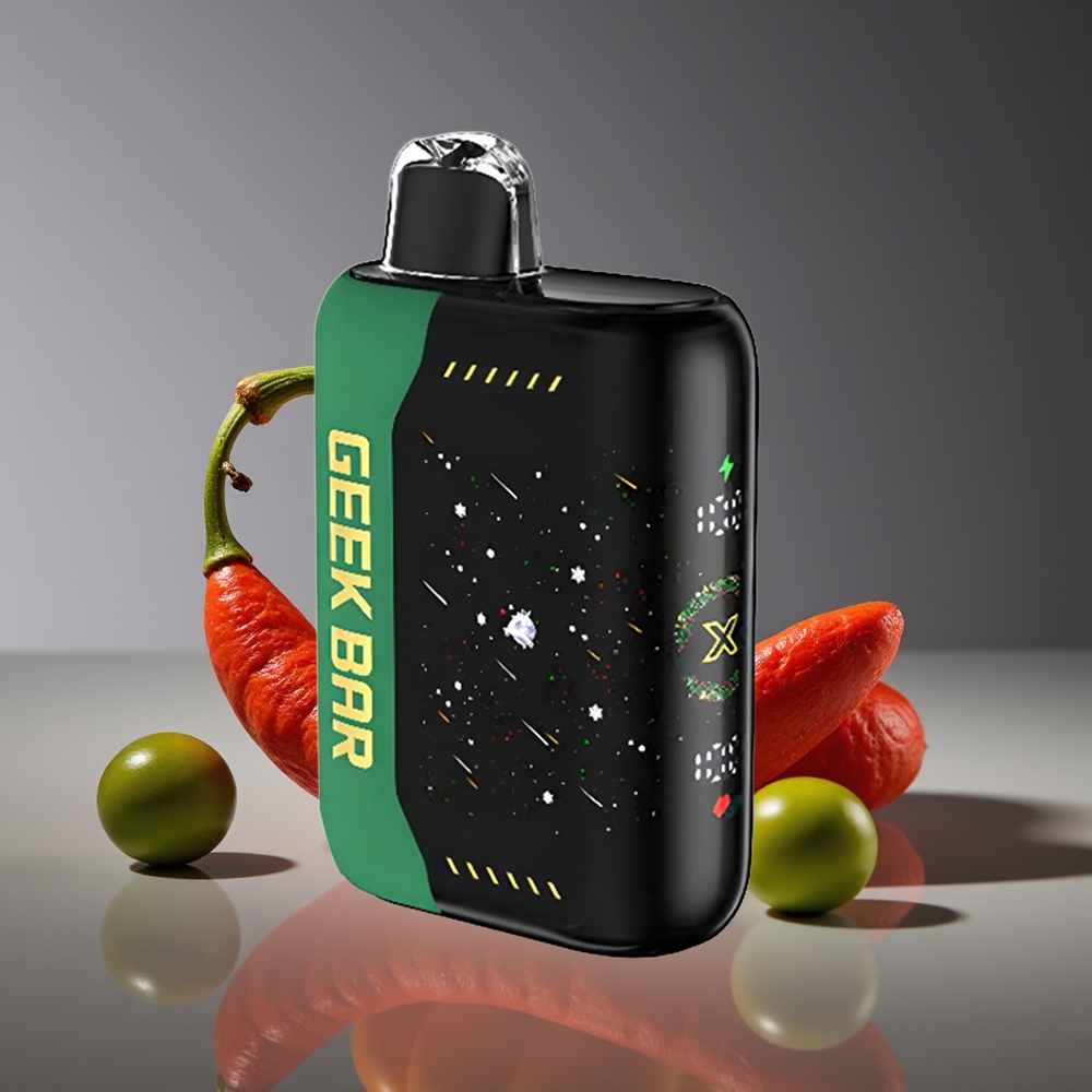 GEEK BAR Pulse X 25000 Puffs 18mL Dual Mesh USB-C 3D Screen Disposable Vape Christmas Edition