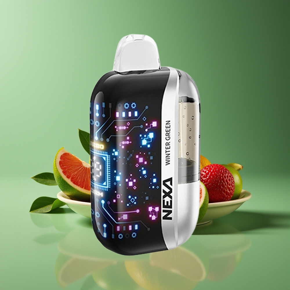 NEXA Ultra 50K Disposable Vape Winter Green 20mL 800mAh 5 Dual Mesh