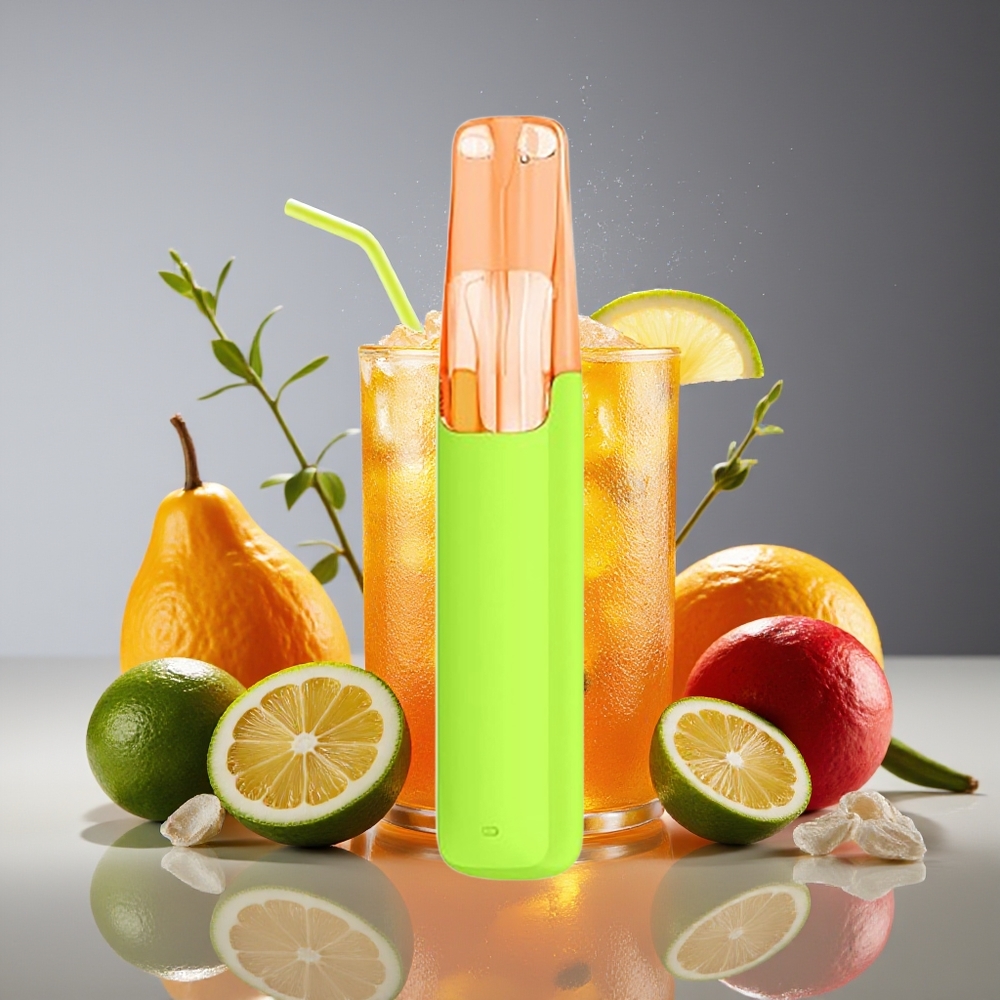 Snowplus Dash 4000 Puffs 530mAh Ceramic 75ml Sparkling Iced Lemon Tea 3/5