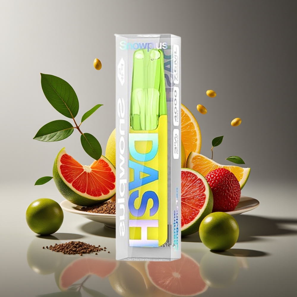 Snowplus Dash 4000 Puffs 75mL 530mAh Disposable Device Jasmine Longjing Tea 3/5