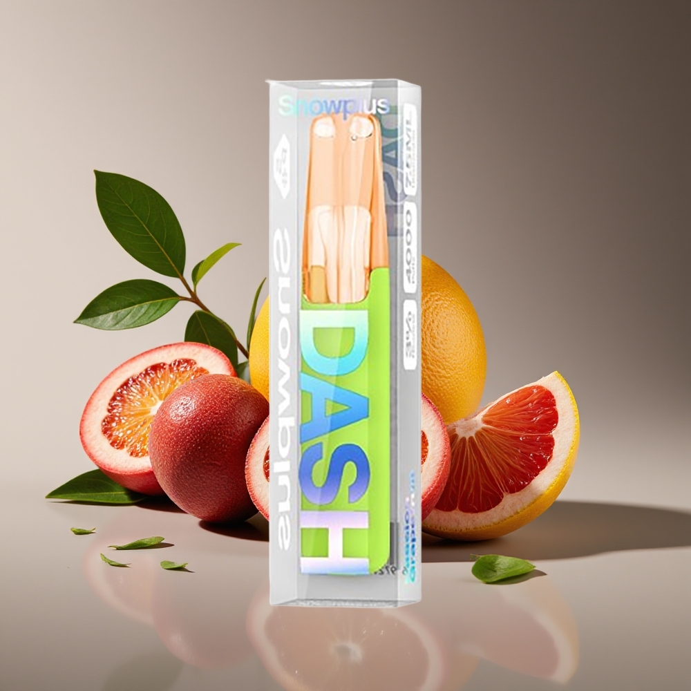 Snowplus Dash 4000 Puffs 75mL Ceramic Passion Grapefruit 3 5
