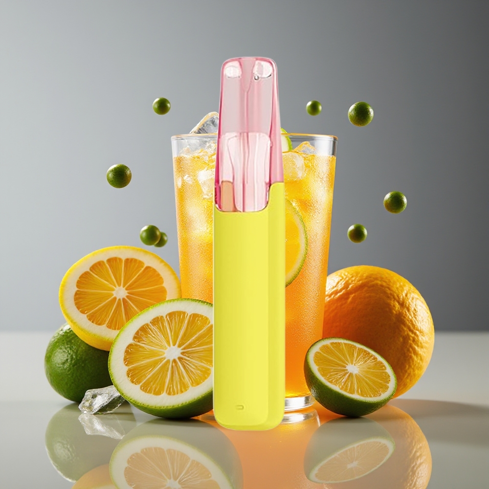 Snowplus Dash 4000 Puffs 75ml 530mAh Ceramic Disposable Device Lemon Ice Tea 3 5