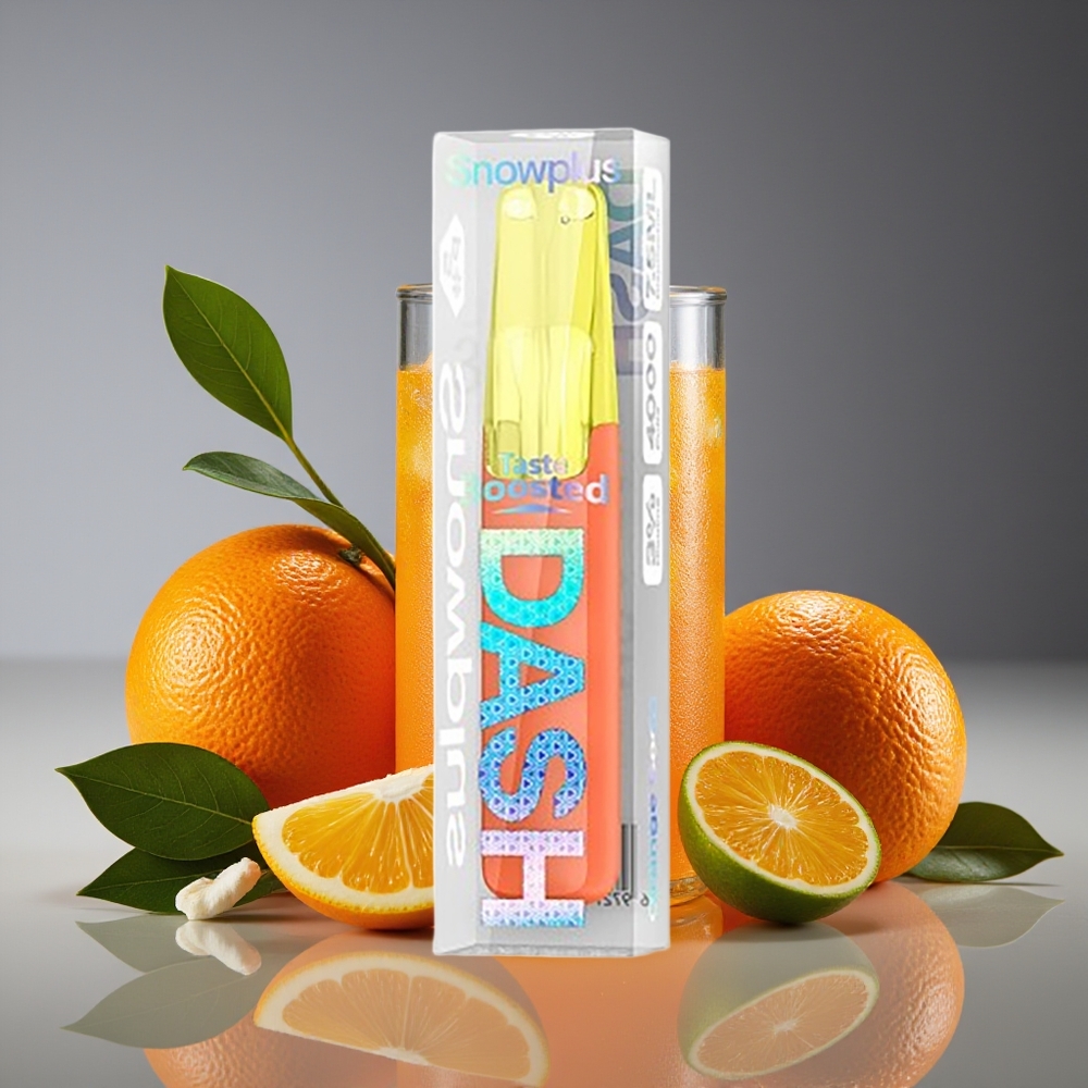 Snowplus Dash 4000 Puffs 75ml Ceramic Disposable Device Orange Soda 3/5