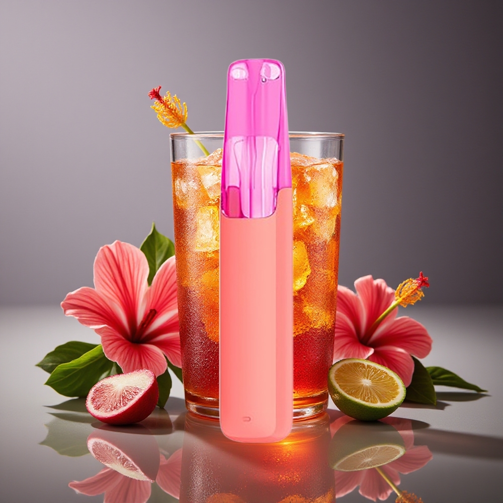 Snowplus Dash 4000 Puffs 75ml Ceramic Hibiscus Ice Tea 3/5
