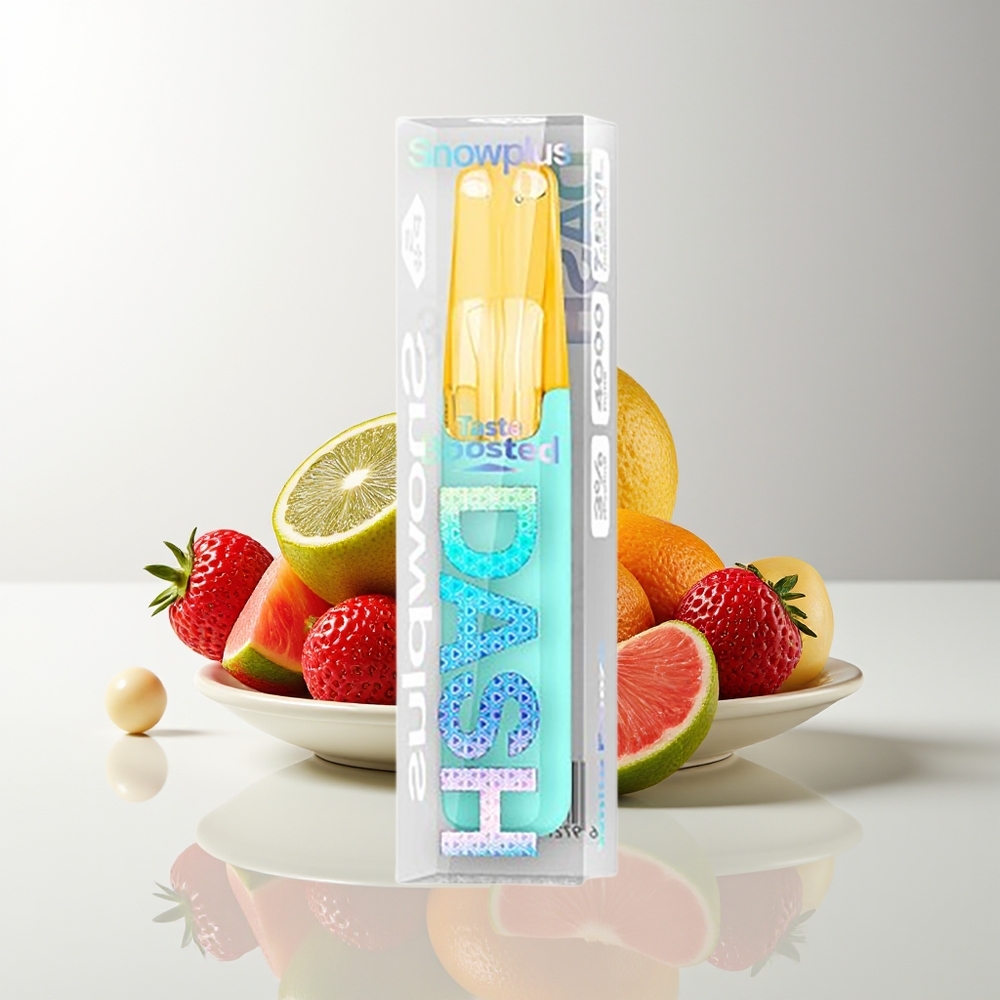 Snowplus Dash 4000 Puffs 75ml Disposable Device Ceramic 530mAh White Freeze 3 5