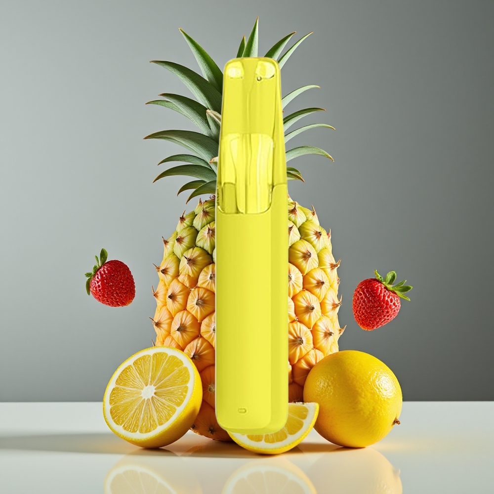 Snowplus Dash 4000 Puffs 75ml Lemon Pineapple Ceramic 530mAh 3/5
