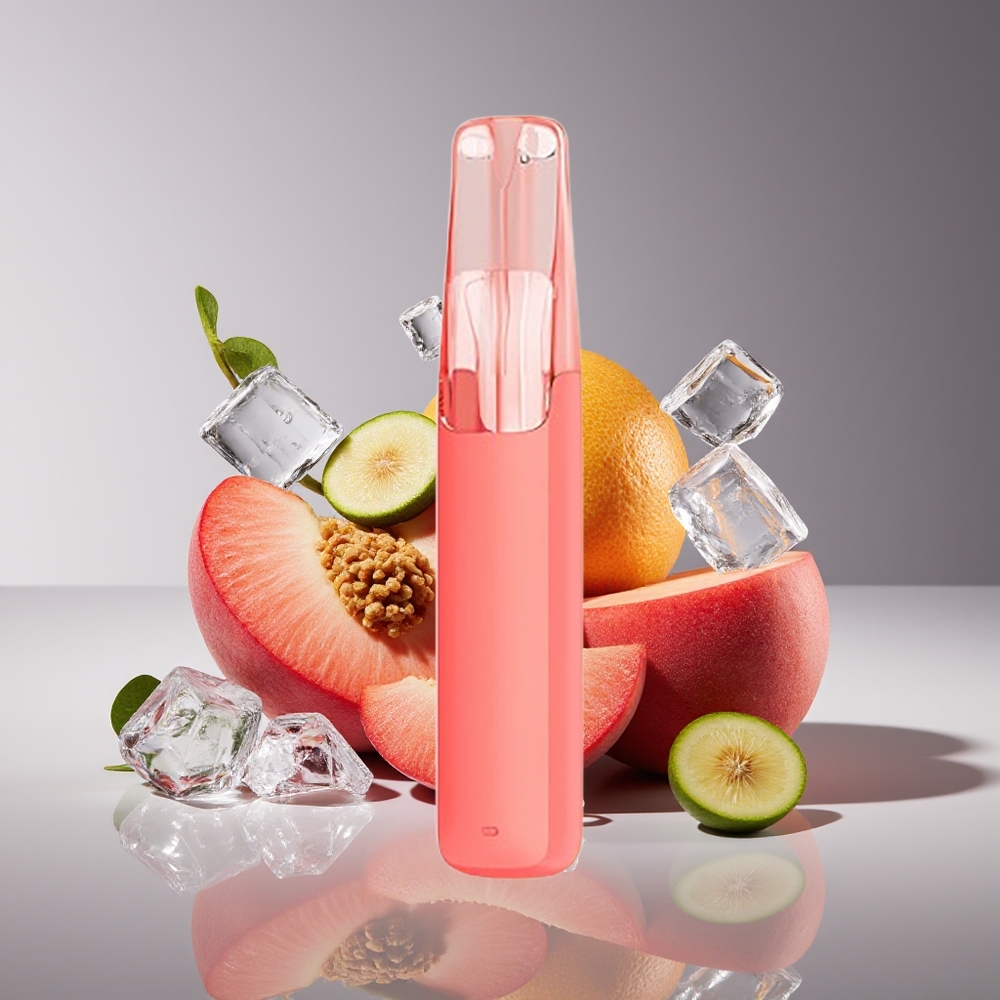 Snowplus Dash 4000 Puffs 75ml Nic 3/5 Peach Ice Ceramic Disposable