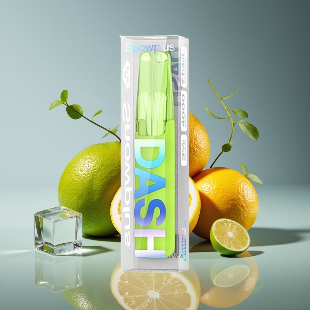 Snowplus Dash 4000 Puffs Ceramic 75mL 530mAh Disposable Lemon Lime Ice