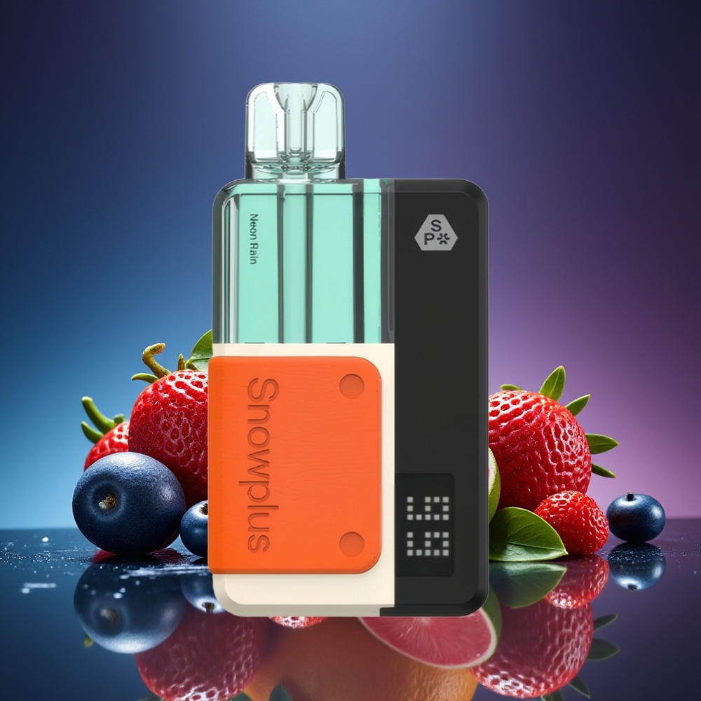 Snowplus Swift 15000 Puffs Pod Kit 1000mAh Dual Mesh 2+10ml Neon Rain