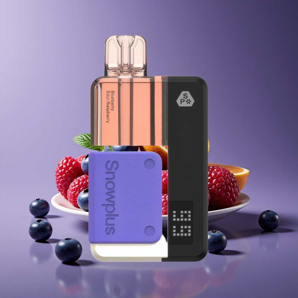 Snowplus Swift 15000 Puffs Pod Kit Blueberry Sour Raspberry Dual Mesh 1000mAh 2+10ml