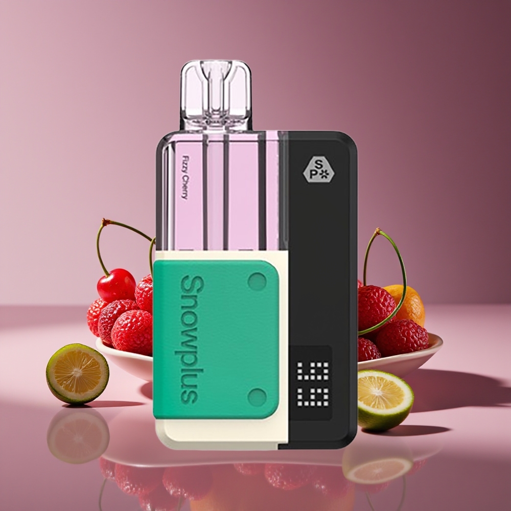 Snowplus Swift 5000 Puffs Dual Mesh 1000mAh Fizzy Cherry Pod Kit