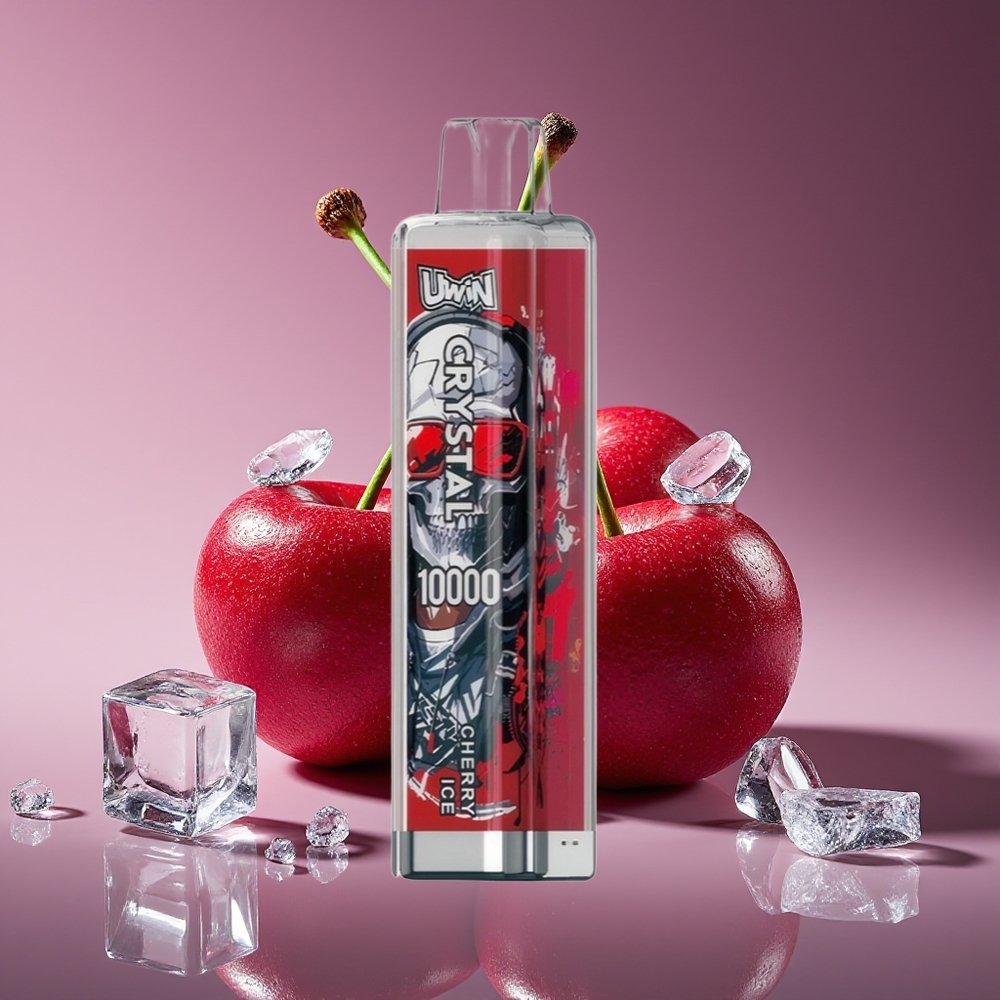 Uwin Crystal 10000 Puffs RGB Cherry Ice Disposable Vape