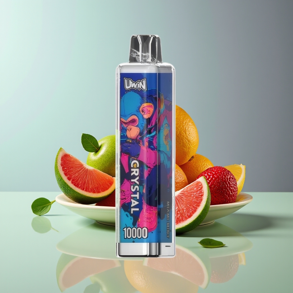 Uwin Crystal 10000 Puffs RGB Disposable Vape Miami Mint
