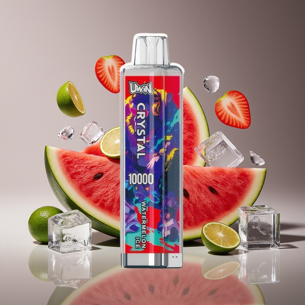 Uwin Crystal 10000 Puffs RGB Disposable Vape Watermelon Ice