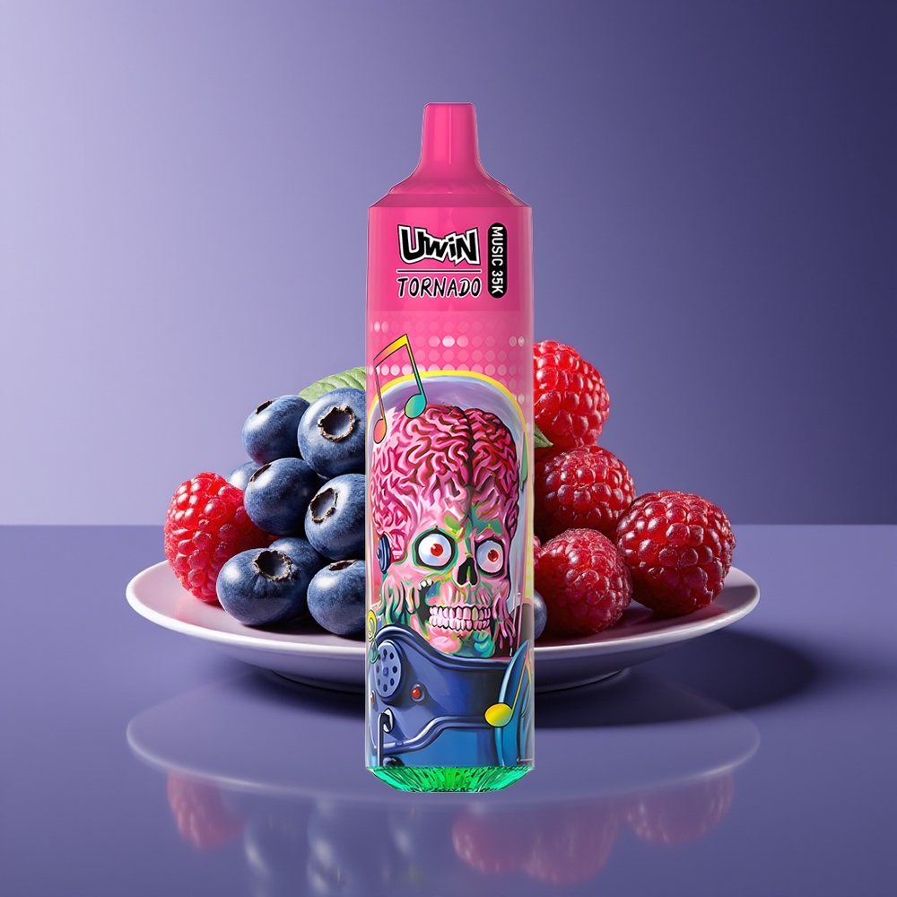 Uwin Tornado 35K 600mAh Mesh Blueberry Raspberry Disposable Vape