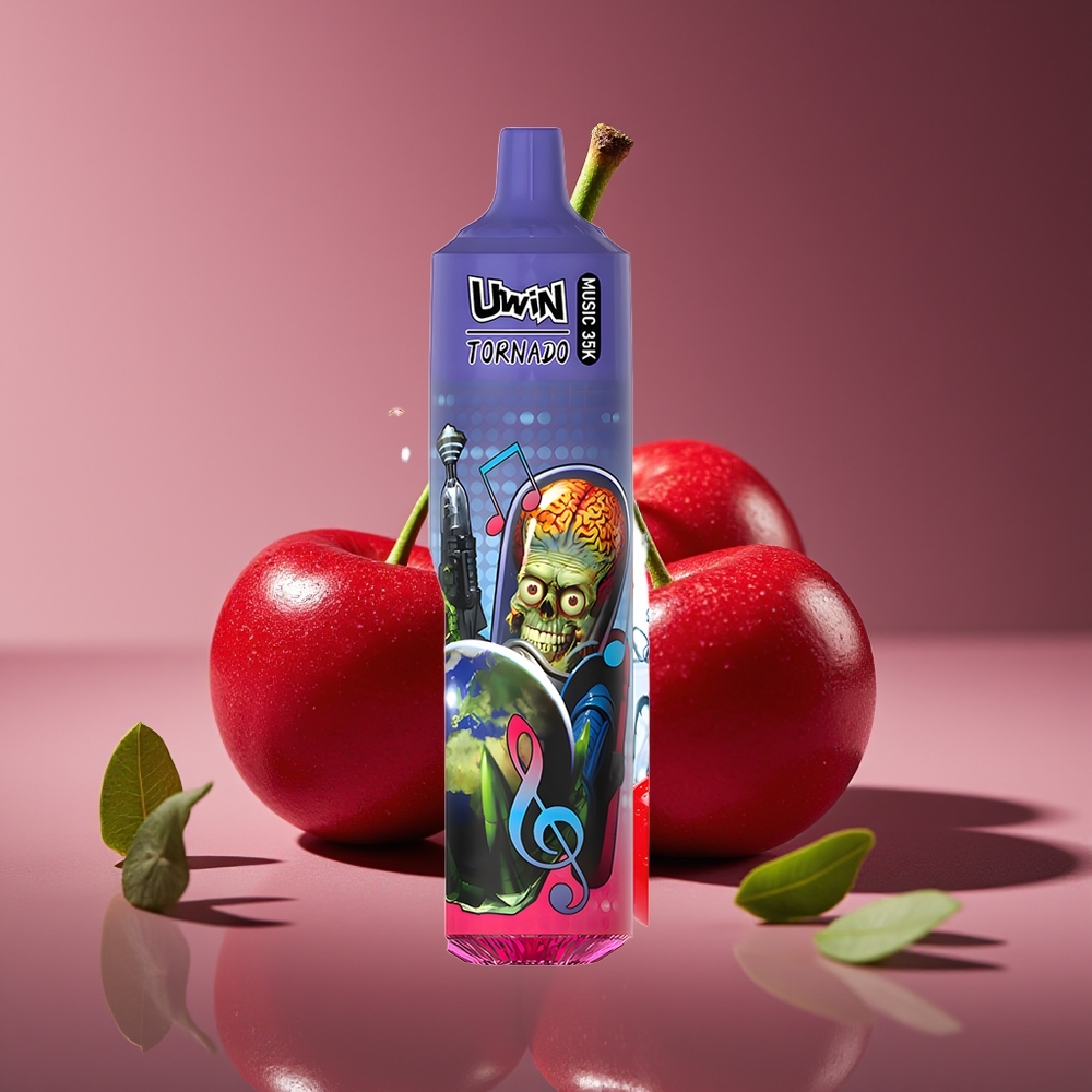 Uwin Tornado 35K Rechargeable Mesh Cherry Cola Disposable Vape