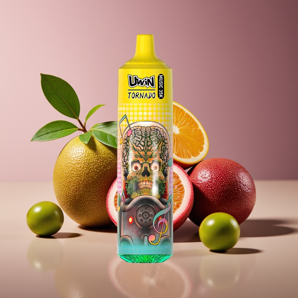Uwin Tornado 35K Rechargeable Mesh Disposable Vape Kiwi Passion Fruit Guava