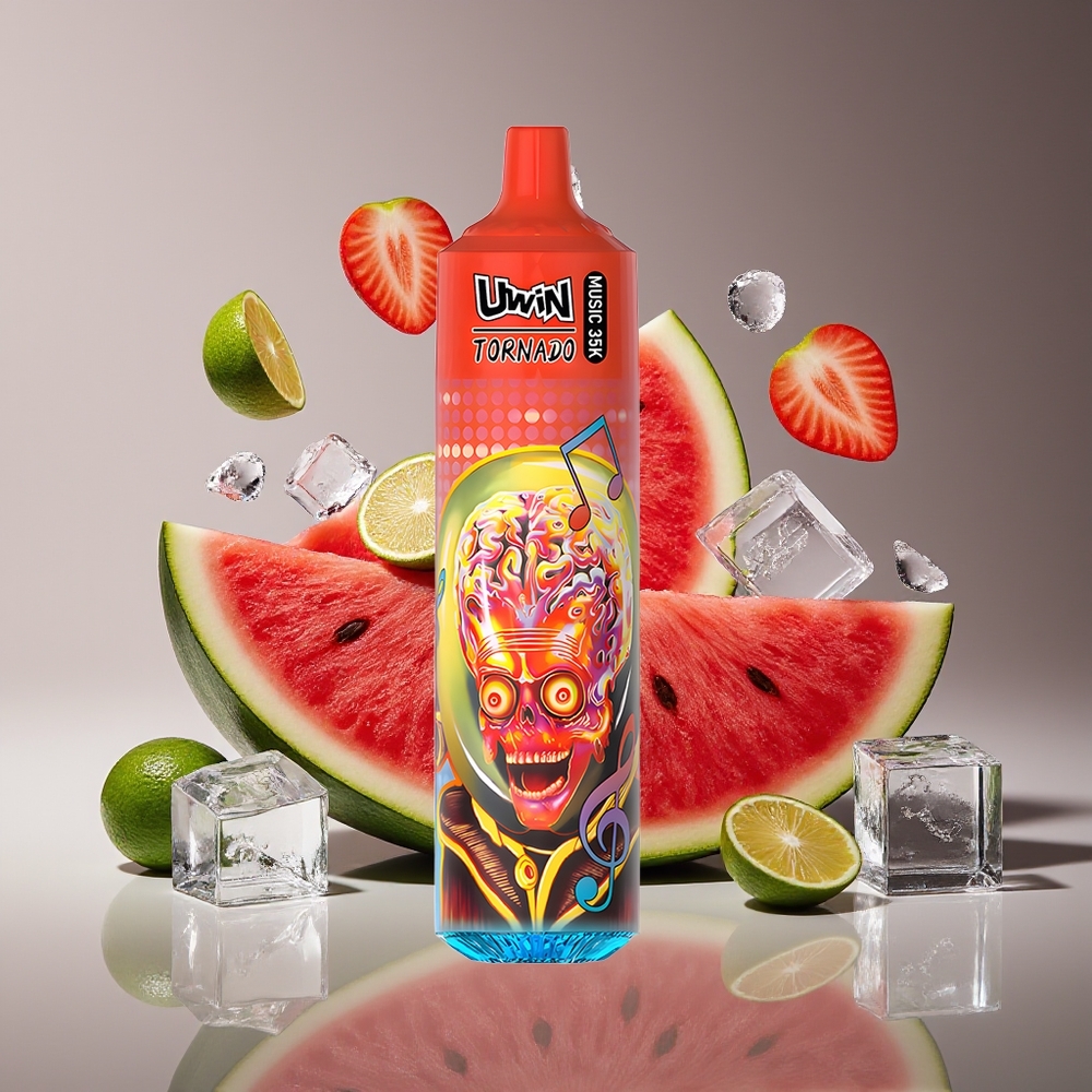 Uwin Tornado 35K Rechargeable Mesh Disposable Vape Watermelon Ice