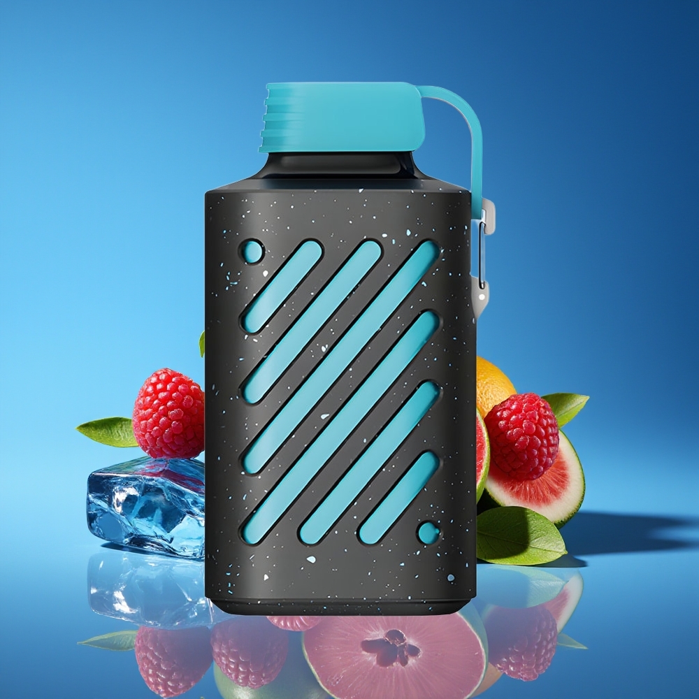 VOZOL GEAR 10000 Blue Razz Ice Disposable Vape with VAMT Mesh Coil  20ml E-liquid