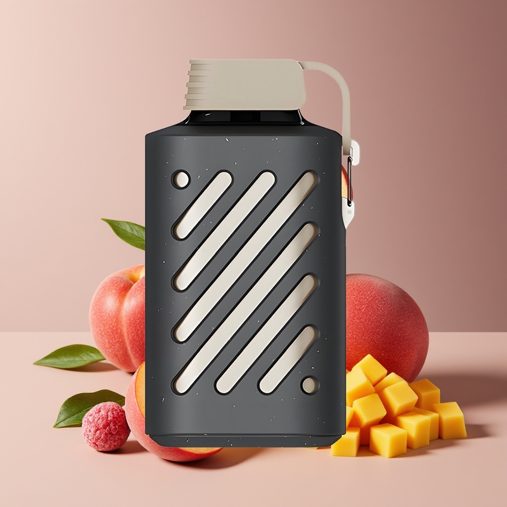 VOZOL GEAR 10000 Disposable Vape Peach Mango Smoothie - 20ml VAMT Mesh 65 PCR 500mAh