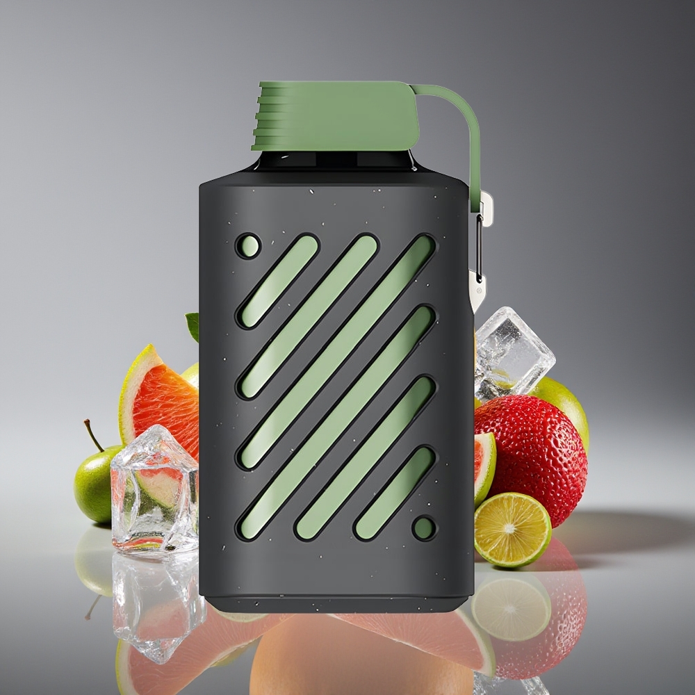 VOZOL GEAR 10000 Disposable Vape Sour Apple Ice 10000 Puffs 20ml PCR 500mAh VAMT Mesh