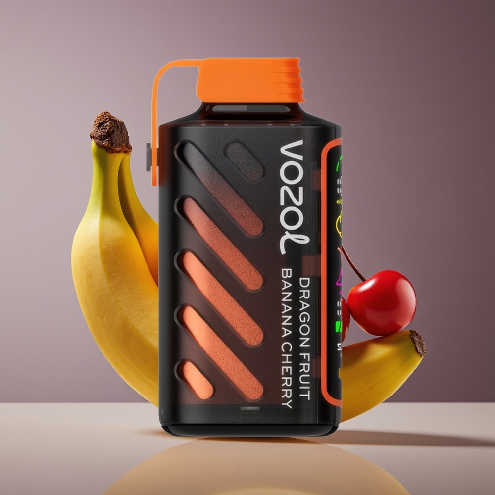 VOZOL Gear Power 20000 Puffs Dual Mesh 20mL Dragon Fruit Banana Cherry 50mg
