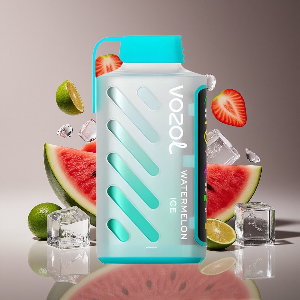 VOZOL Gear Power 20000 Puffs Dual Mesh SiLC Tech 20mL 5 Watermelon Ice Disposable Vape