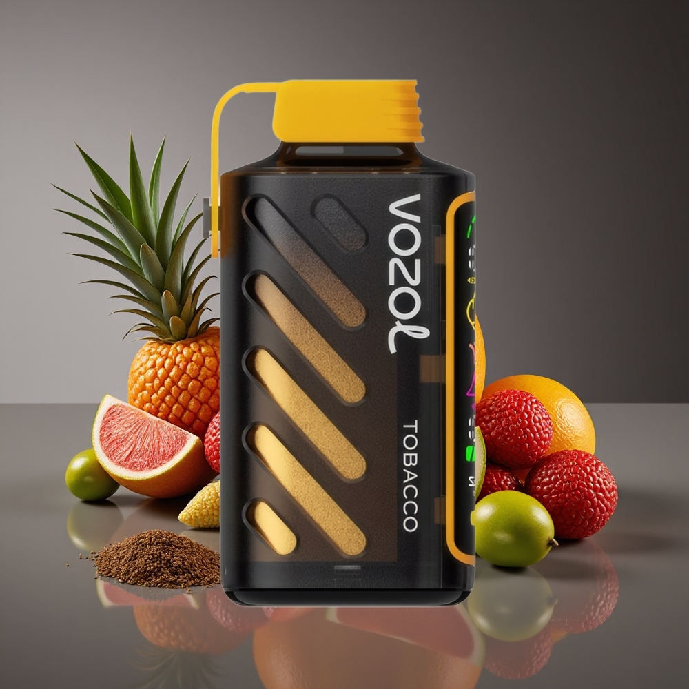 VOZOL Gear Power 20000 Puffs SiLC Tech Dual Mesh 20mL 50mg Disposable Vape Tobacco