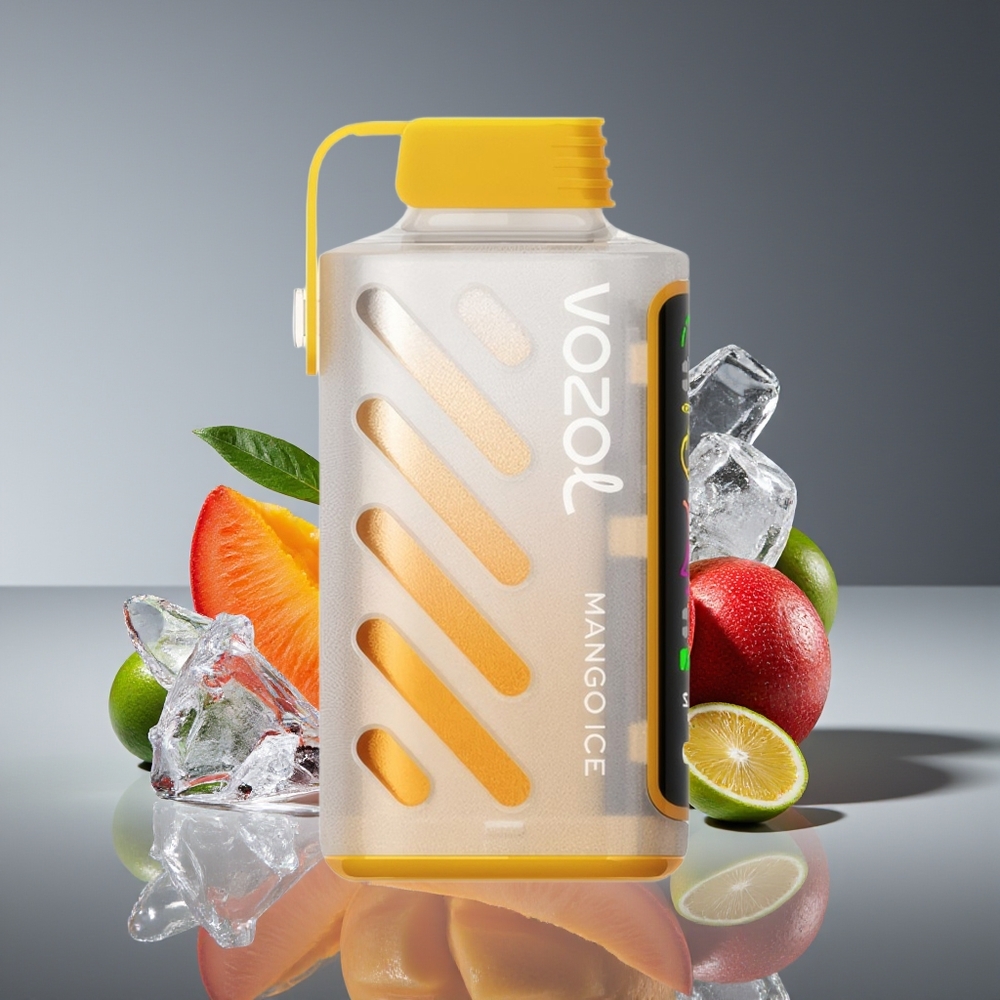 VOZOL Gear Power 20000 Puffs SiLC Tech Dual Mesh 20mL Mango Ice Disposable Vape