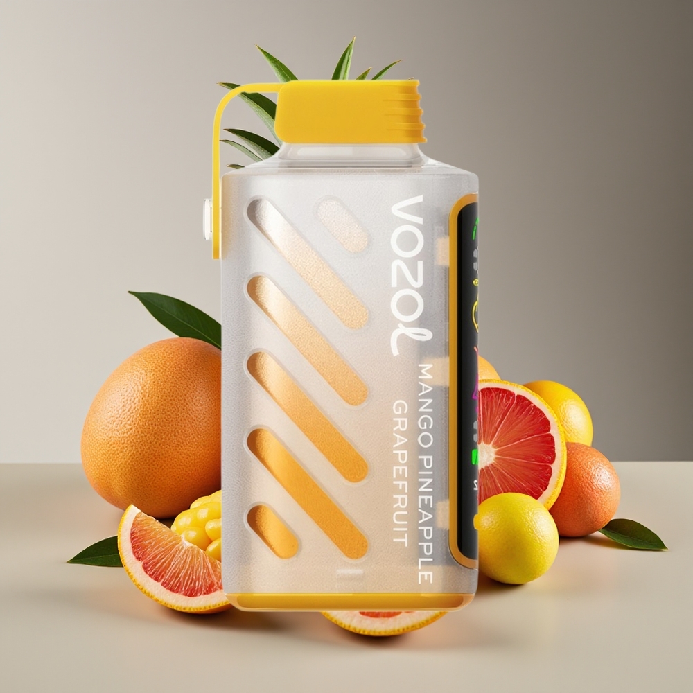 VOZOL Gear Power 20000 Puffs SiLC Tech Dual Mesh 20mL Mango Pineapple Grapefruit