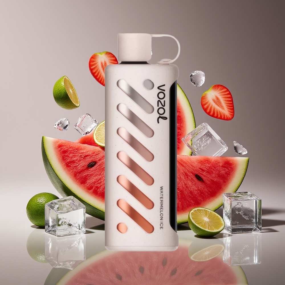 VOZOL Gear Shisha 25000 Puffs Dual Mesh 1000mAh Watermelon Ice Disposable Vape