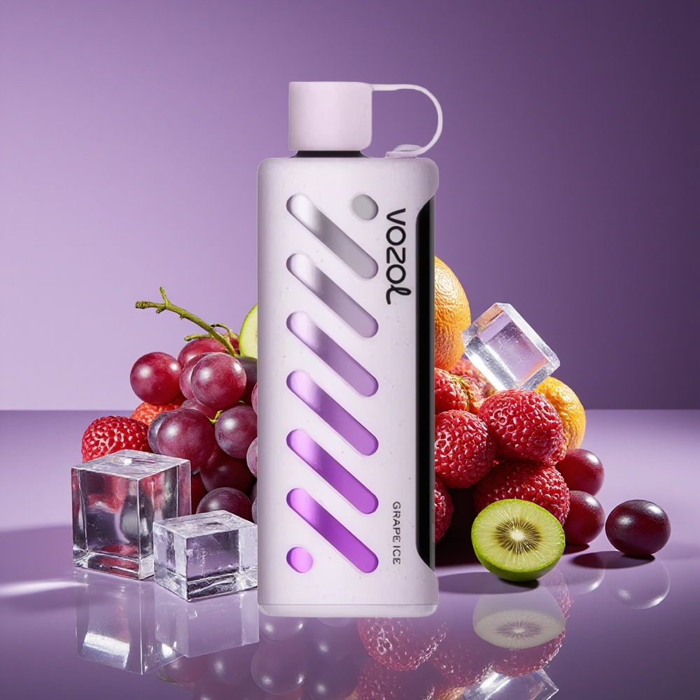 VOZOL Gear Shisha 25000 Puffs Dual Mesh Grape Ice Disposable Vape 1000mAh
