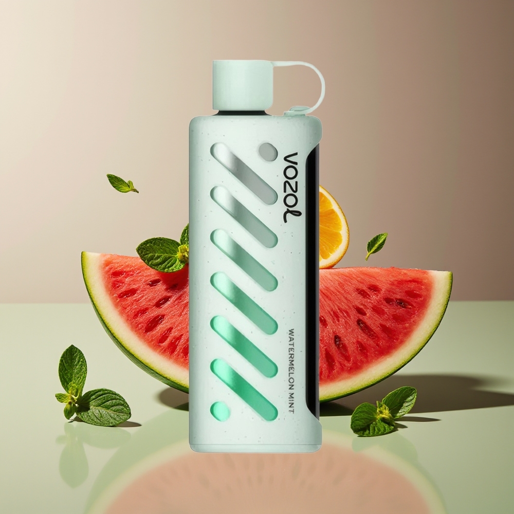 VOZOL Gear Shisha 25000 Puffs Dual Mesh Watermelon Mint Disposable Vape