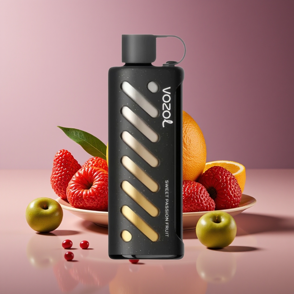VOZOL Gear Shisha 25000 Puffs Shisha Sweet Passion Fruit Dual Mesh 1000mAh 5mg