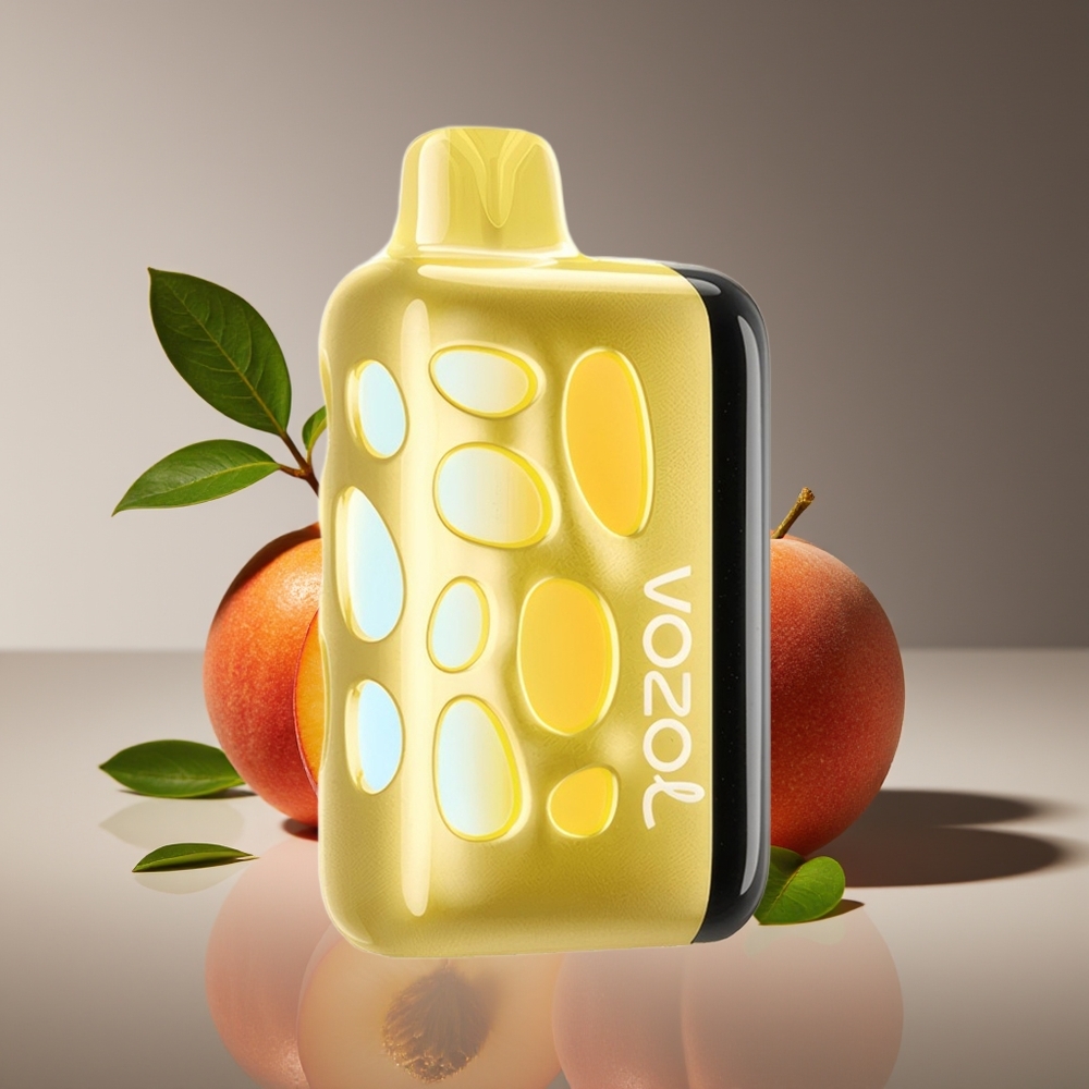 VOZOL RAVE 40000 Disposable Vape Mango Peach - Beat-Synced Party Mode 20/50mg/ml Nicotine 1000mAh Battery
